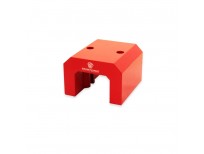 Red Alnico Horseshoe Magnet - 47kg Pull (54 x 83 x 70mm)