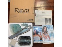 NEW Revo Styler Rotating Cordless Hair Styling Brush With Clips & VHS