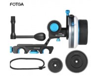 FOTGA DP500III Follow Focus FF A/B Hard Stop w/ Speed Crank Handle 0.8m Gear Set for 15mm Rod Rig Video Film Making System