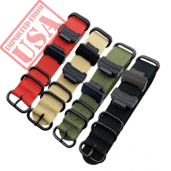 Nylon Watchband for G-shock DW-5600 6900 GA-110 GW-M5610 DW-9052/GLS-8900 Series Watch Strap Band + 16mm Interface Terminals